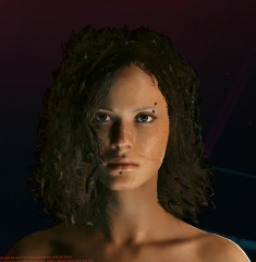 Short Curly Hair - FEM V