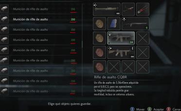 All weapons from the start