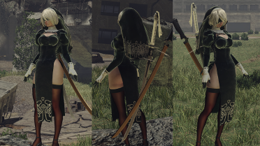 2B - Nun Outfit
