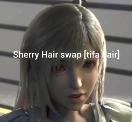 Sherry hair swap [tifa hair]