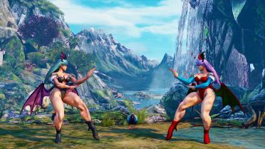 Chunli Morrigan Leg Heel