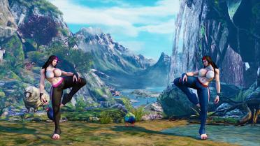 Juri Sexy Cleavage Tits