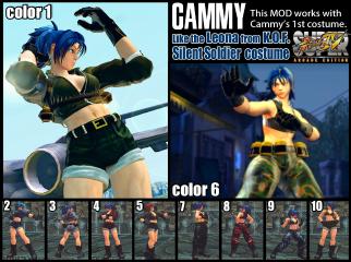 Leona (Silent Soldier Costume)(KoF)