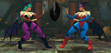 Morrigan & Lilith Cosplay (Darkstalkers)