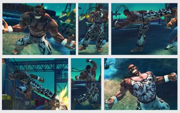 White with Black Tribals