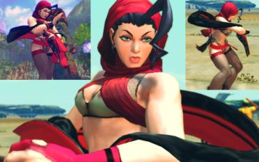 Red Fishnets Seethrough