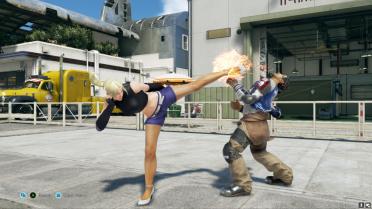 Nina Williams Shorts/Heels Mod