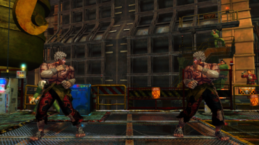 Ryu as Asura from Asura Wrath