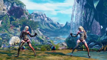 Cammy as A2 from Nier Automata