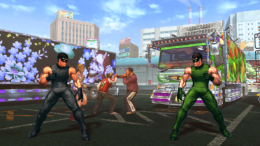 Law as Fei Long in Kato Outfit