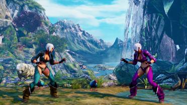 Mika as Angel from KOF XIV