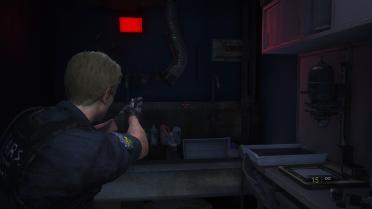 Wesker Stars Leon (Leon replaced with Wesker)