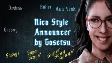 Nico Style announcer