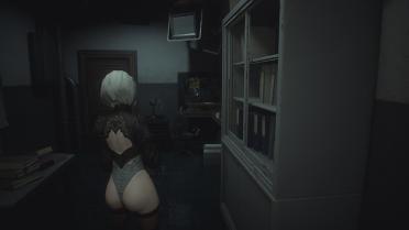 [Nier: Automata] 2B-Broken Clothes-Replace Claire's Classic Costume MOD