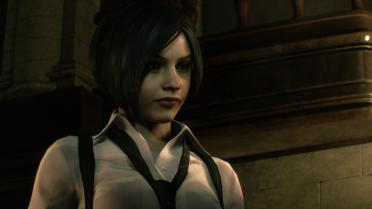 Claire, Catherine, Leon's clothing and hairstyles