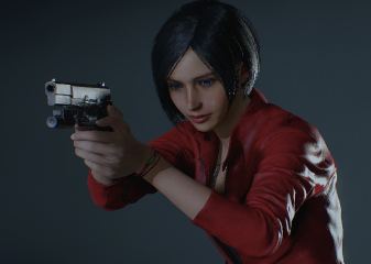 Ada's hair replaces all Claire outfits (modular)