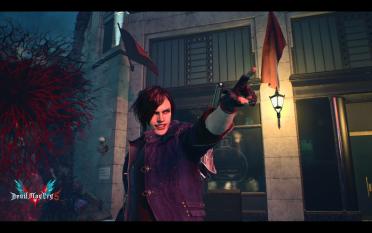 Nero put on V hairstyle