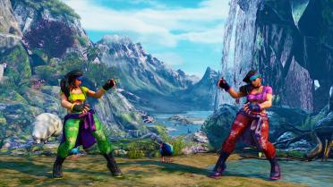 Laura with Alex cloth