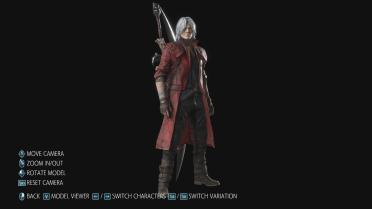 Dante's crimson coat