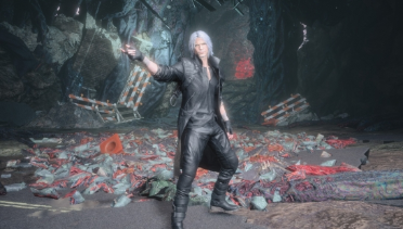 Dante All Black Outfit