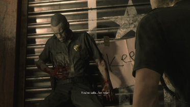 All members of the Raccoon City Police Department changed to a black police uniform MOD (including Leon)