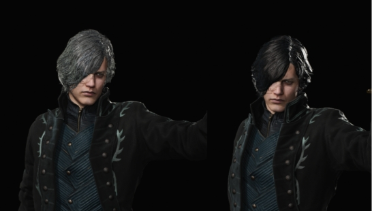 Virgil puts on V hairstyle