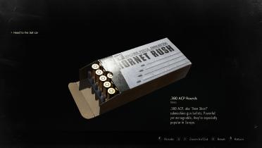 Realistic ammunition name