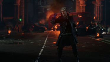 DMC Dante's long hair to Nero