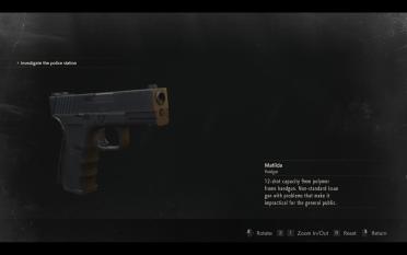 Glock 19 over Matilda