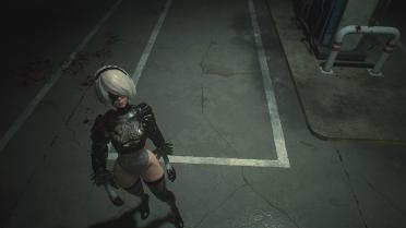 [Nier: Automata] 2B-Broken Clothes-Replace Claire's Classic Costume MOD