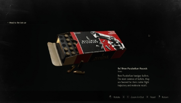 Realistic ammunition name