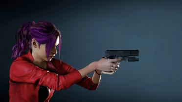 Claire's various ponytail colors