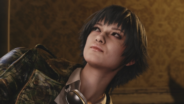 Lady's camouflage coat