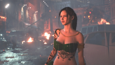 Claire Green Beach Swimsuit