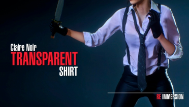 Claire Noir see-through shirt