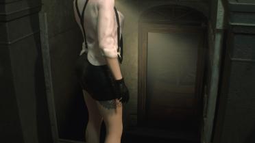 Claire Naughty Noir Claire Mafia uniform is more feminine