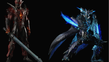 Wingless Dante and Tailless Vergil