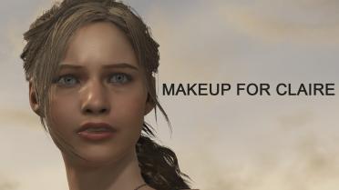 (The most beautiful Claire) Claire makeup