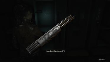The shotgun used by Claire
