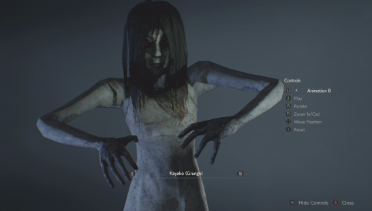 Sloppy Kayako girl replaces vine zombies