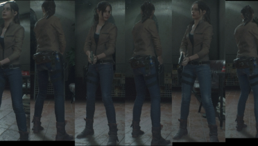 Claire - Modular reskins of jacket, pants, 