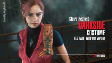 Red hair in DarkSide costume