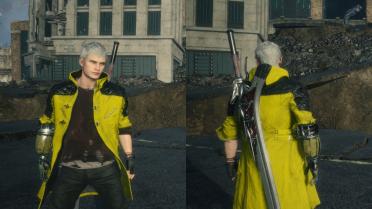 Nero Original Coat Recolors (clothing coloring)