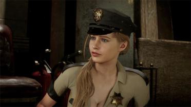 Claire Sexy Sheriff MODs with cap and without cap