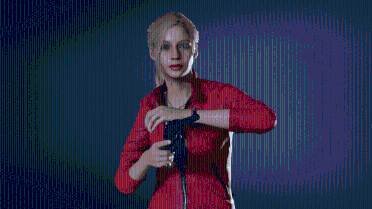 Claire Redfield Blonde-Swap default hair