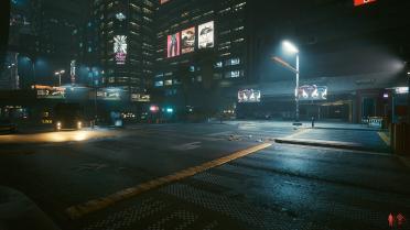 Enhance the shadow of the night city