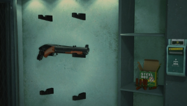 The shotgun used by Claire