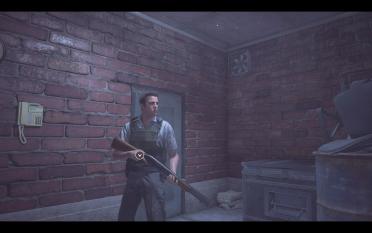 Chris: Wearing code-named Veronica clothing to replace Leon