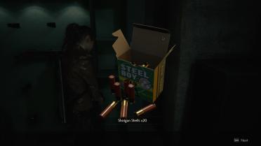 The shotgun used by Claire