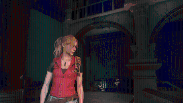 Claire Redfield Blonde-Swap default hair